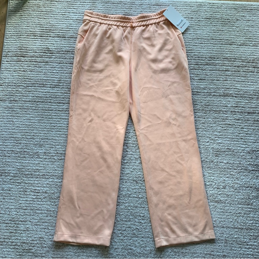 Lululemon Softstreme High-Rise Pants Peach Orange NWT Size 14